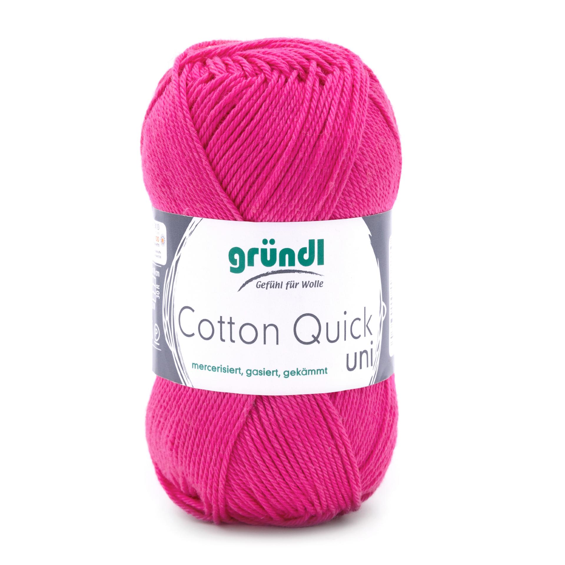 Cotton Quick uni, 100 % Baumwolle, 50g/125m