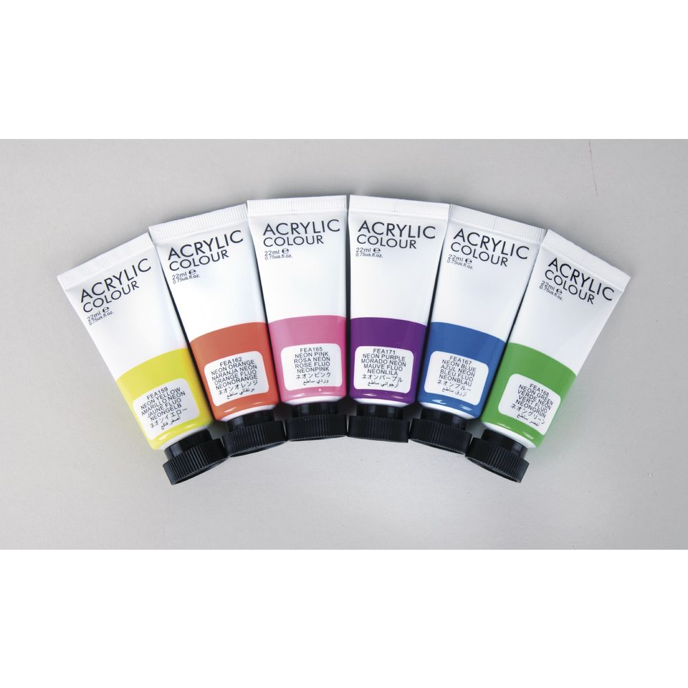 Acrylfarben Künstler Set 36 Farben x 22ml Set  bunt