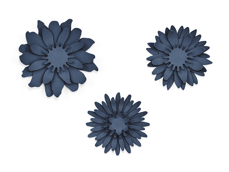 Paperdecorations Flowers Papierblumen Dekorations-Blumen 