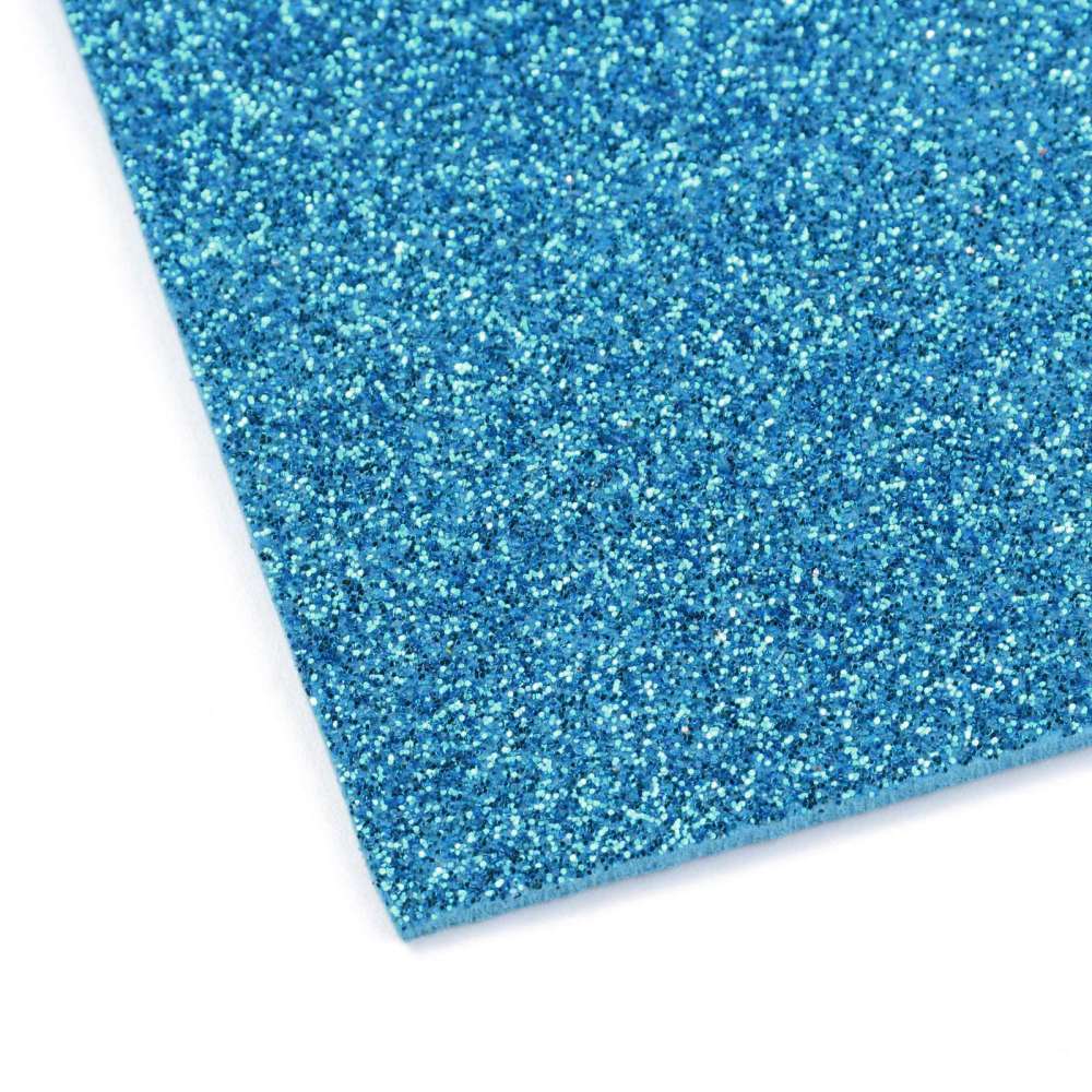 Moosgummi Glitter A4, 2mm 20x30cm, Glimmermoosgummi, per Stück