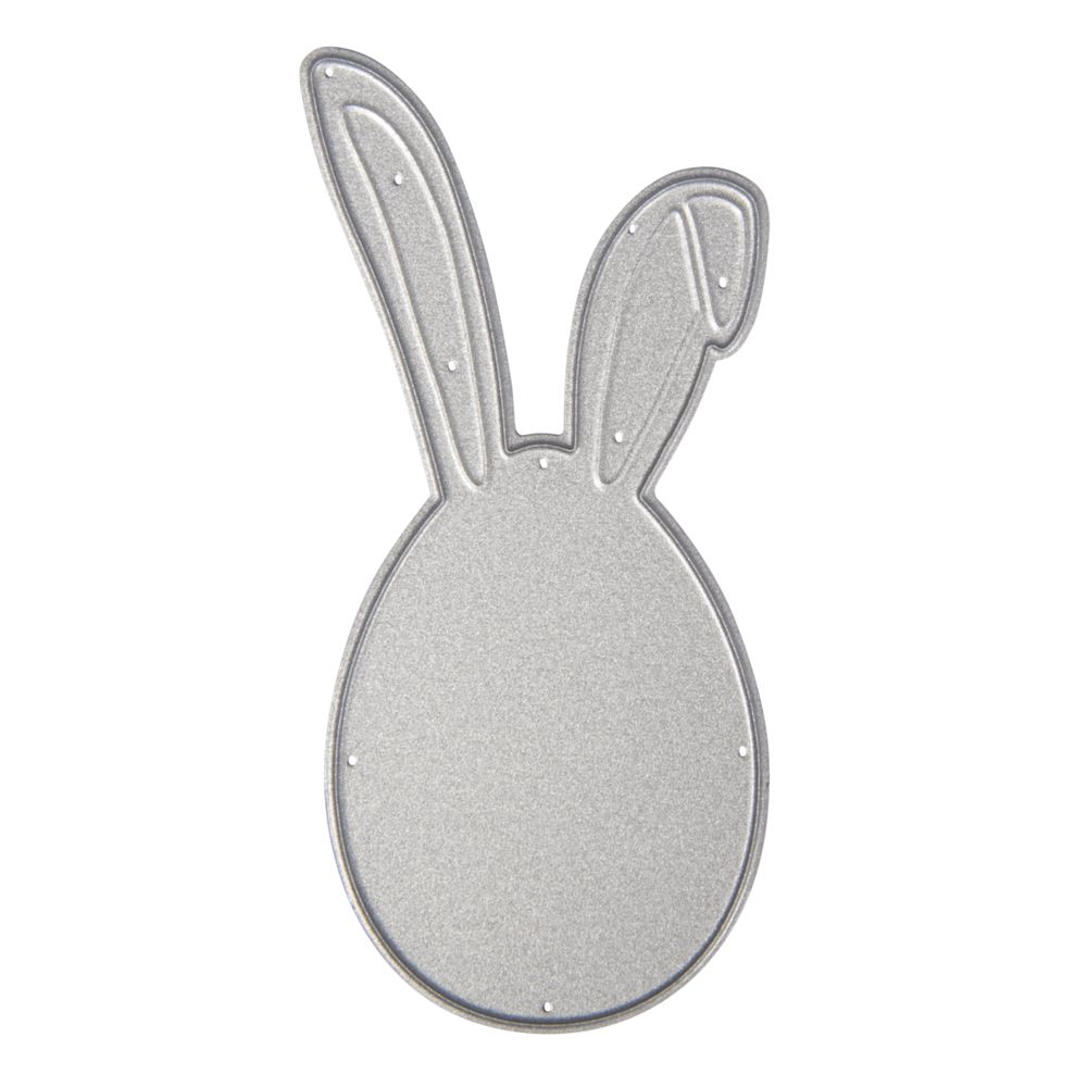 Stanzschablone Osterhase 4,2x8,6cm 