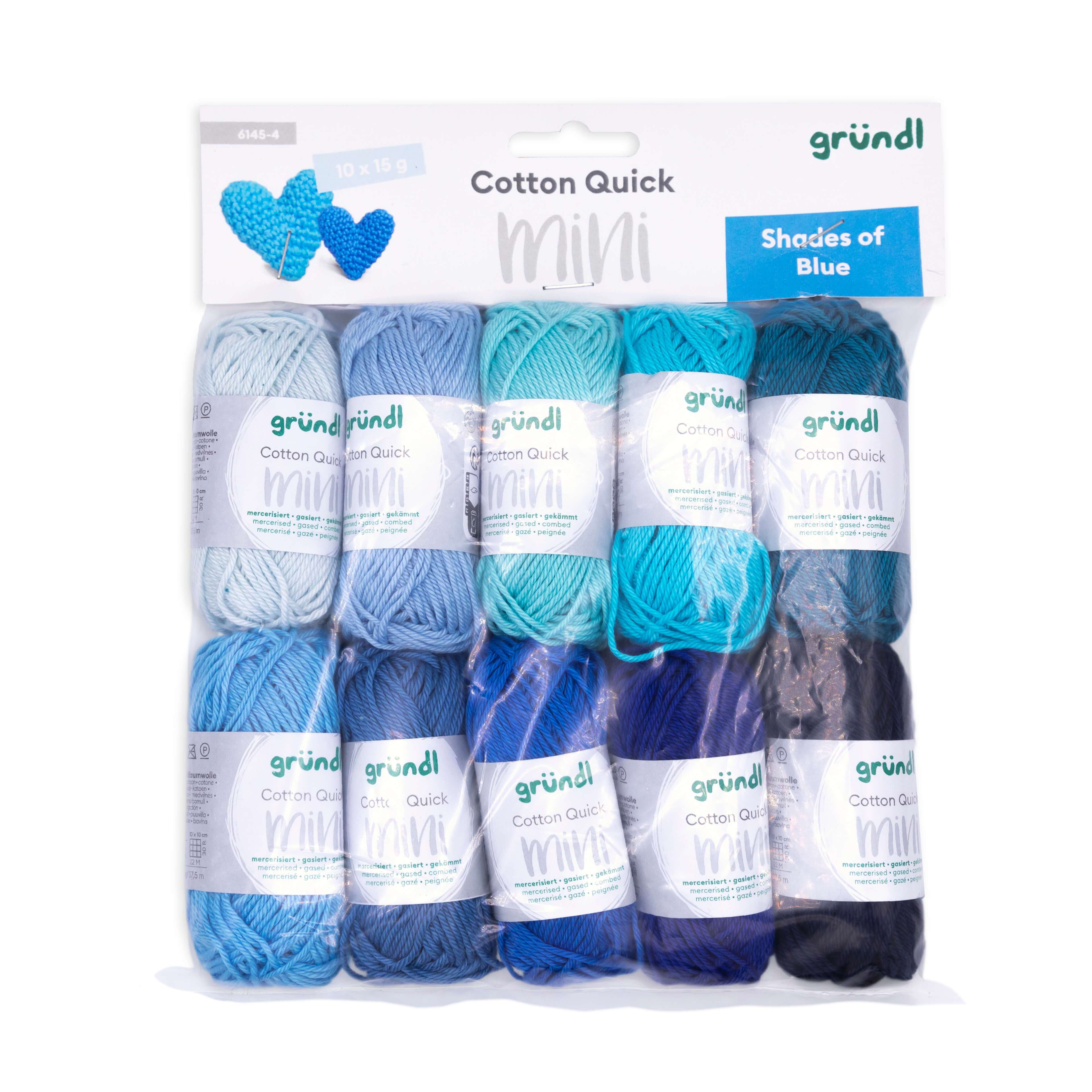 Cotton Quick Mini Set Shades of Blue