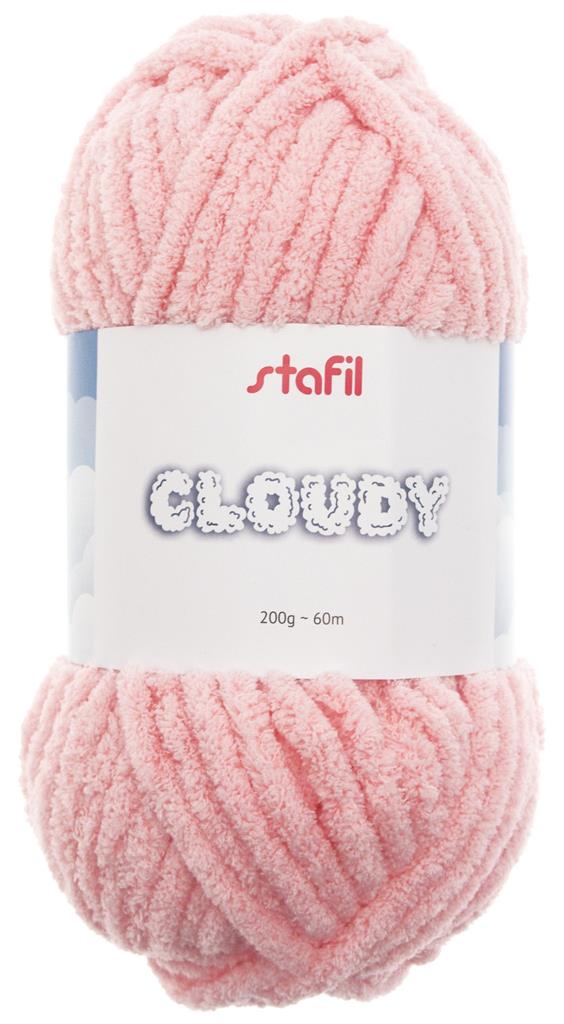 Stafil Cloudy ROSA Blanket Yarn Chenillwolle Ø 1cm 200g 60m
