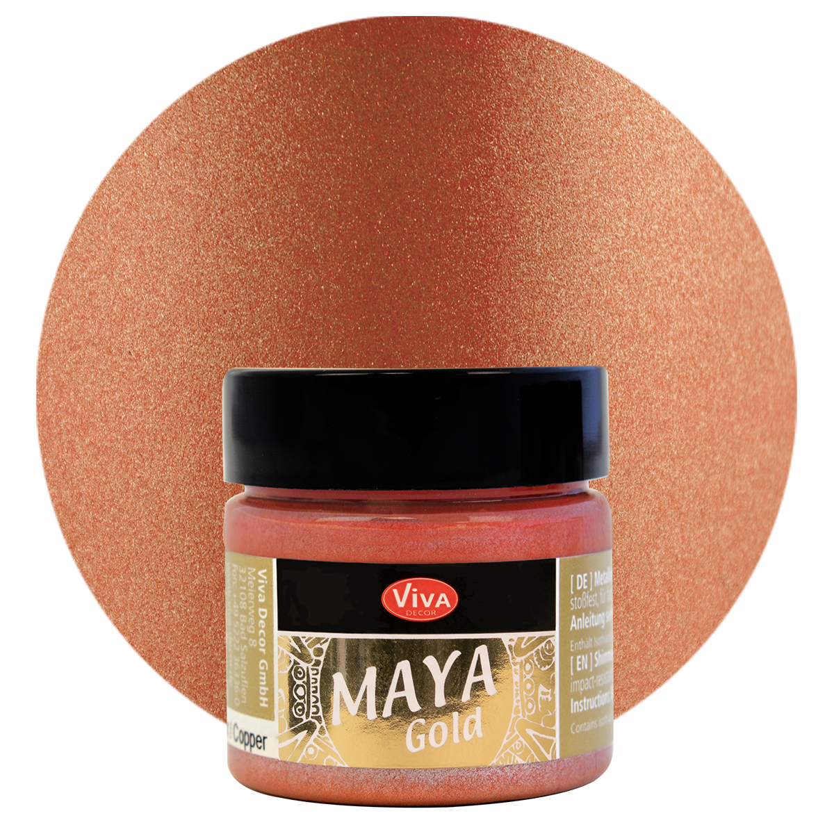  Maya Gold, 45ml  Metallicfarbe 