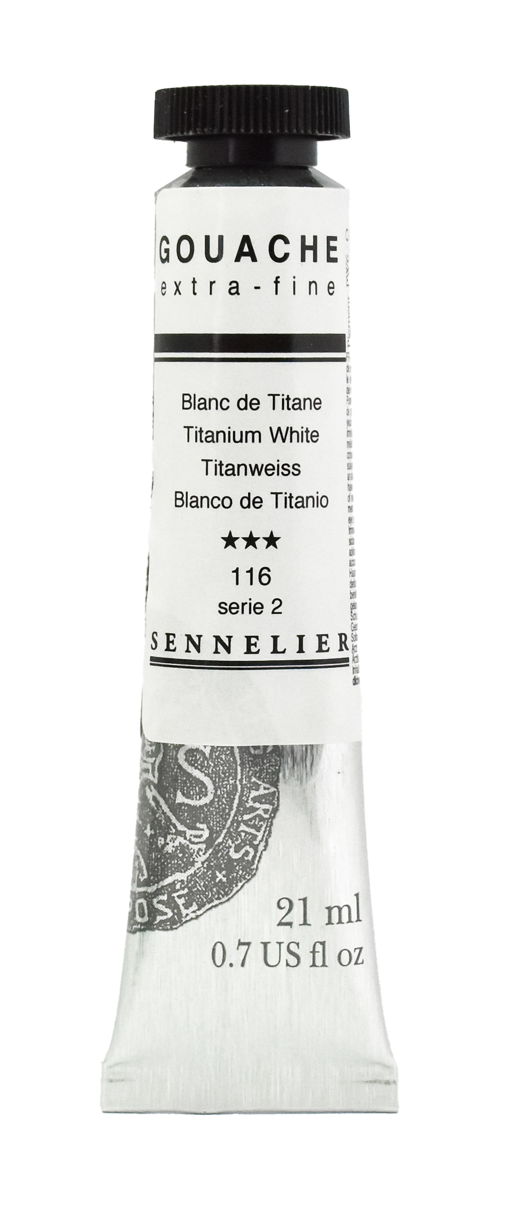 Sennelier Gouache Extra Fine TITANWEISS Künstler-Gouache hochpigmentierte Deckfarbe 21ml Sennelier Gouache Extra Fine TITANWEISS Künstler-Gouache hochpigmentierte Deckfarbe 21ml