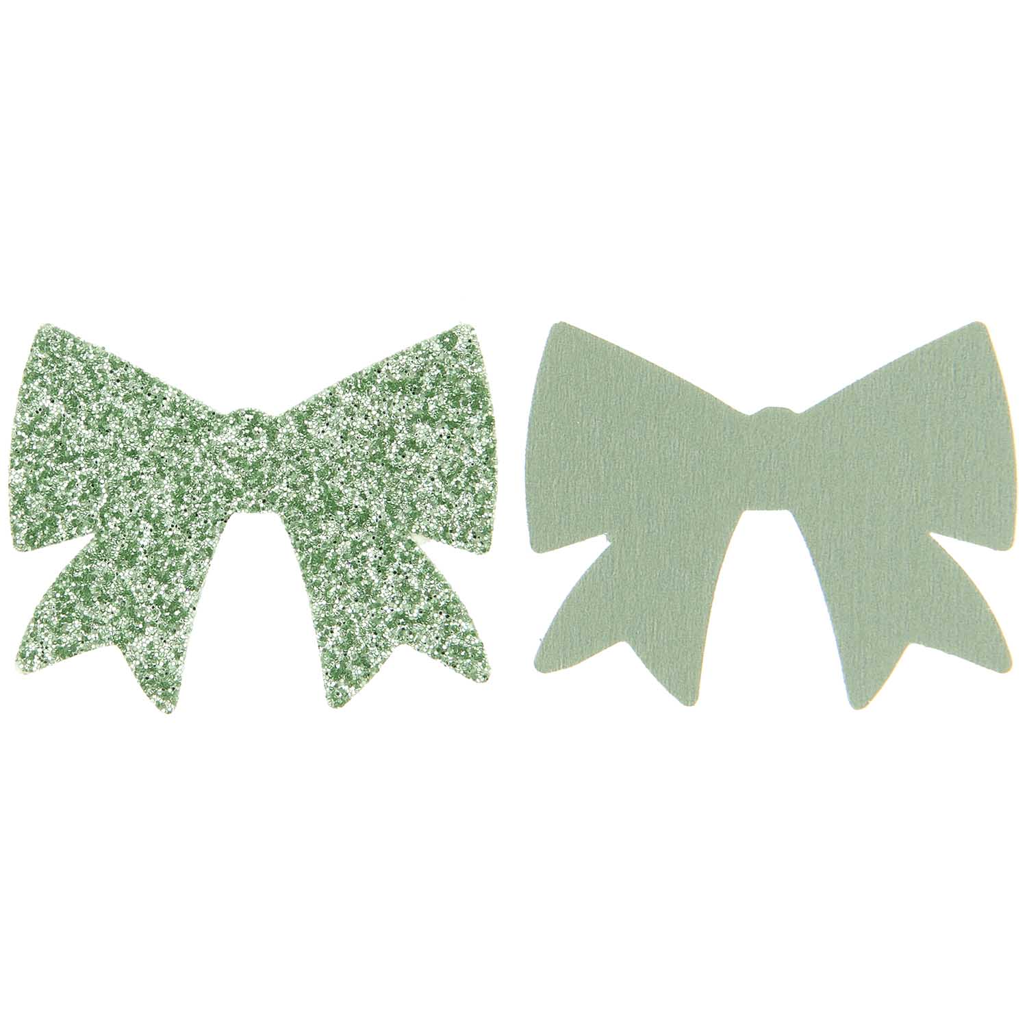 Streudekoration Schleifen Glitzer FSC MIX 3x2cm 20g Streudekoration Schleifen Glitzer FSC MIX 3x2cm 20g