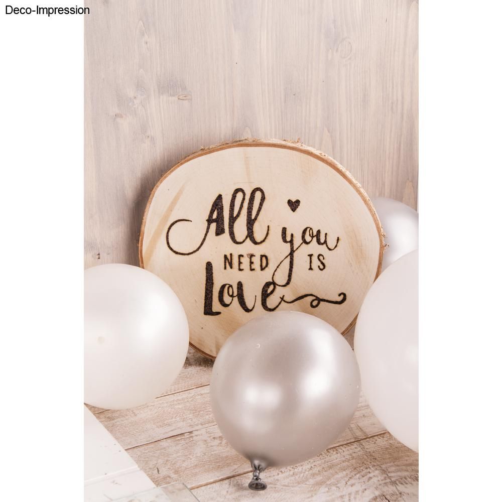 Holzscheibe rund natur 10-12cm ø 3Stück Holzscheibe rund natur 10-12cm ø 3Stück