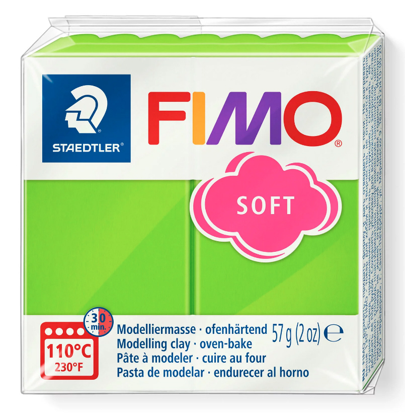 Fimo soft 8020, ofenhärtende Modelliermasse, 57g Fimo soft 8020, ofenhärtende Modelliermasse, 57g