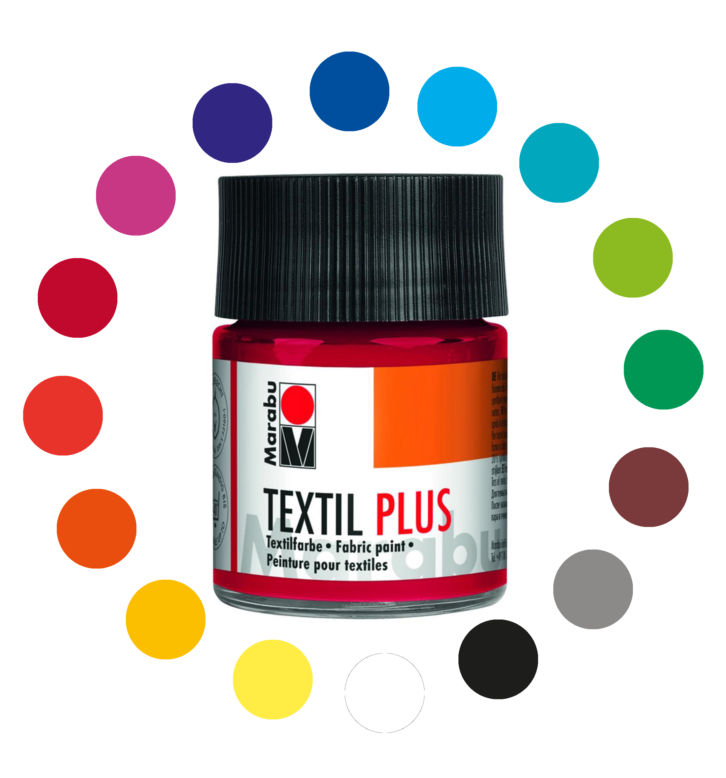 Marabu Textil Plus Textilfarbe 50ml