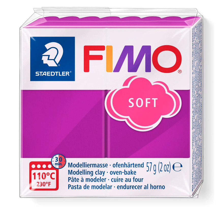 Fimo soft 8020, ofenhärtende Modelliermasse, 57g Fimo soft 8020, ofenhärtende Modelliermasse, 57g
