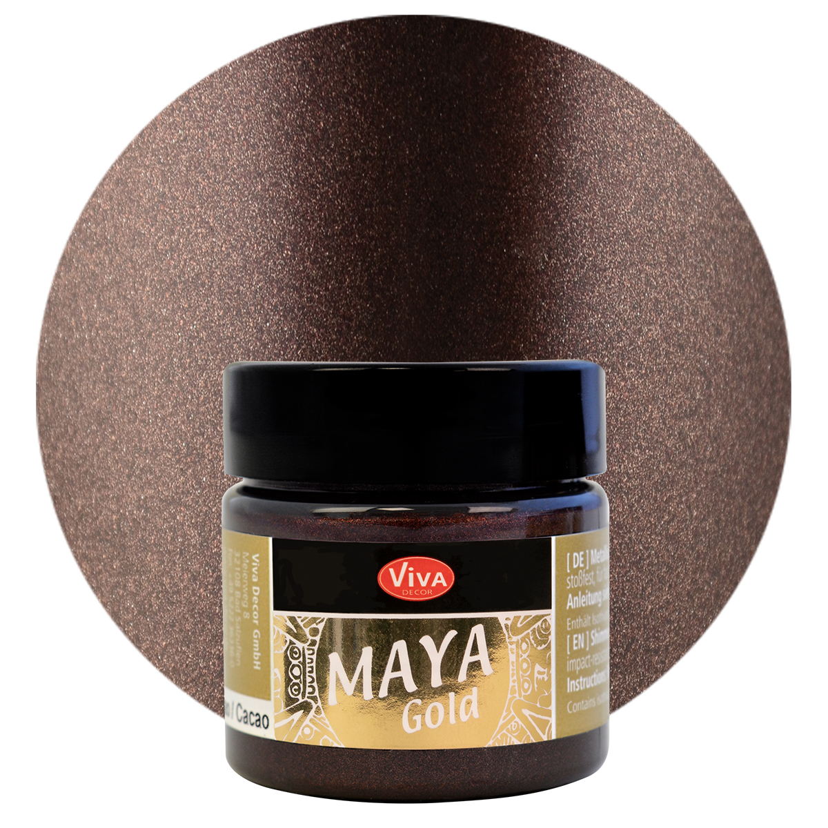  Maya Gold, 45ml  Metallicfarbe 