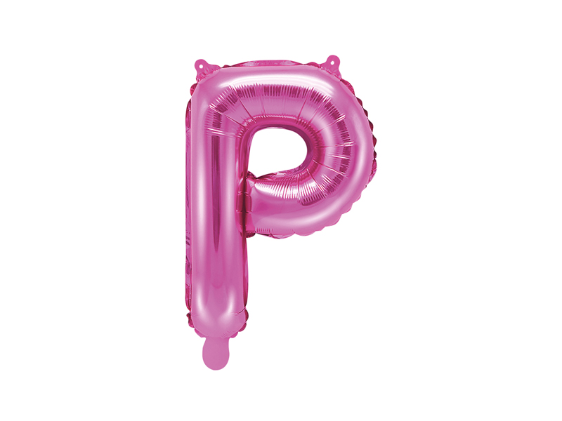 Foil Balloons Folienballone Alphabet ABC Buchstaben Zahlen  pink 14" 35cm