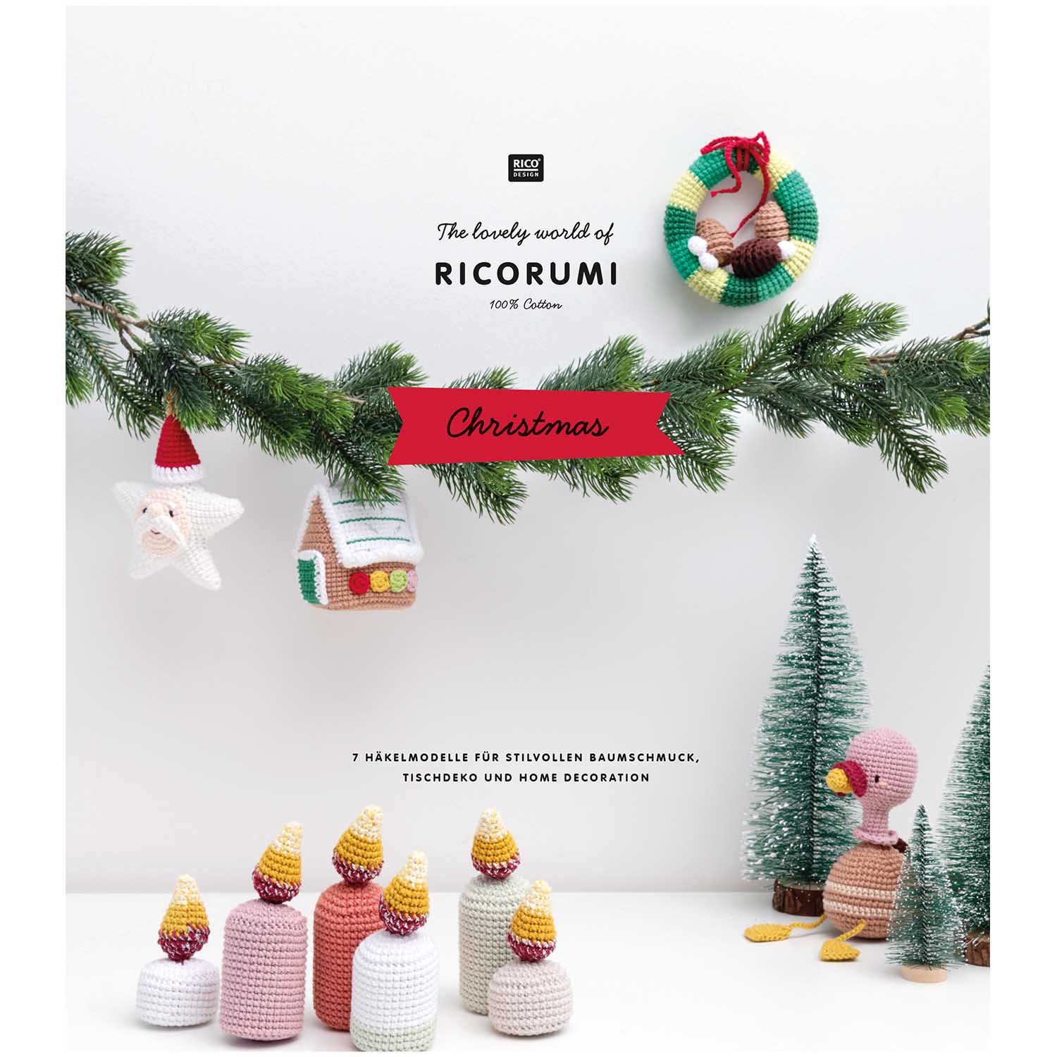 Ricorumi Buch Christmas, Amigurumi Figuren