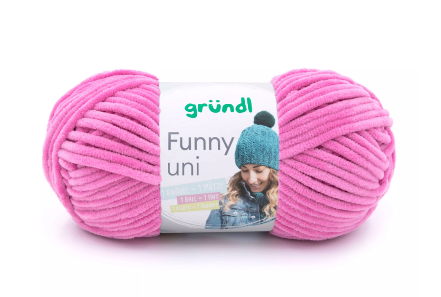 Wolle Funny, chenilleartige Microfaser, 100g/120m 100% Polyacryl Wolle Funny, chenilleartige Microfaser, 100g/120m 100% Polyacryl