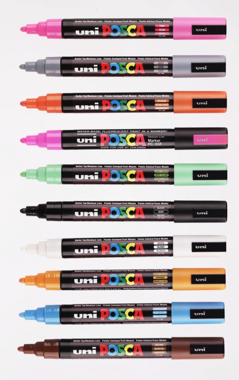 Posca  Unimarker mittelfein, PC-5M, 1,8-2,5 mm