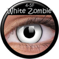 Kontaktlinsen , White Zombie, 2 Stück