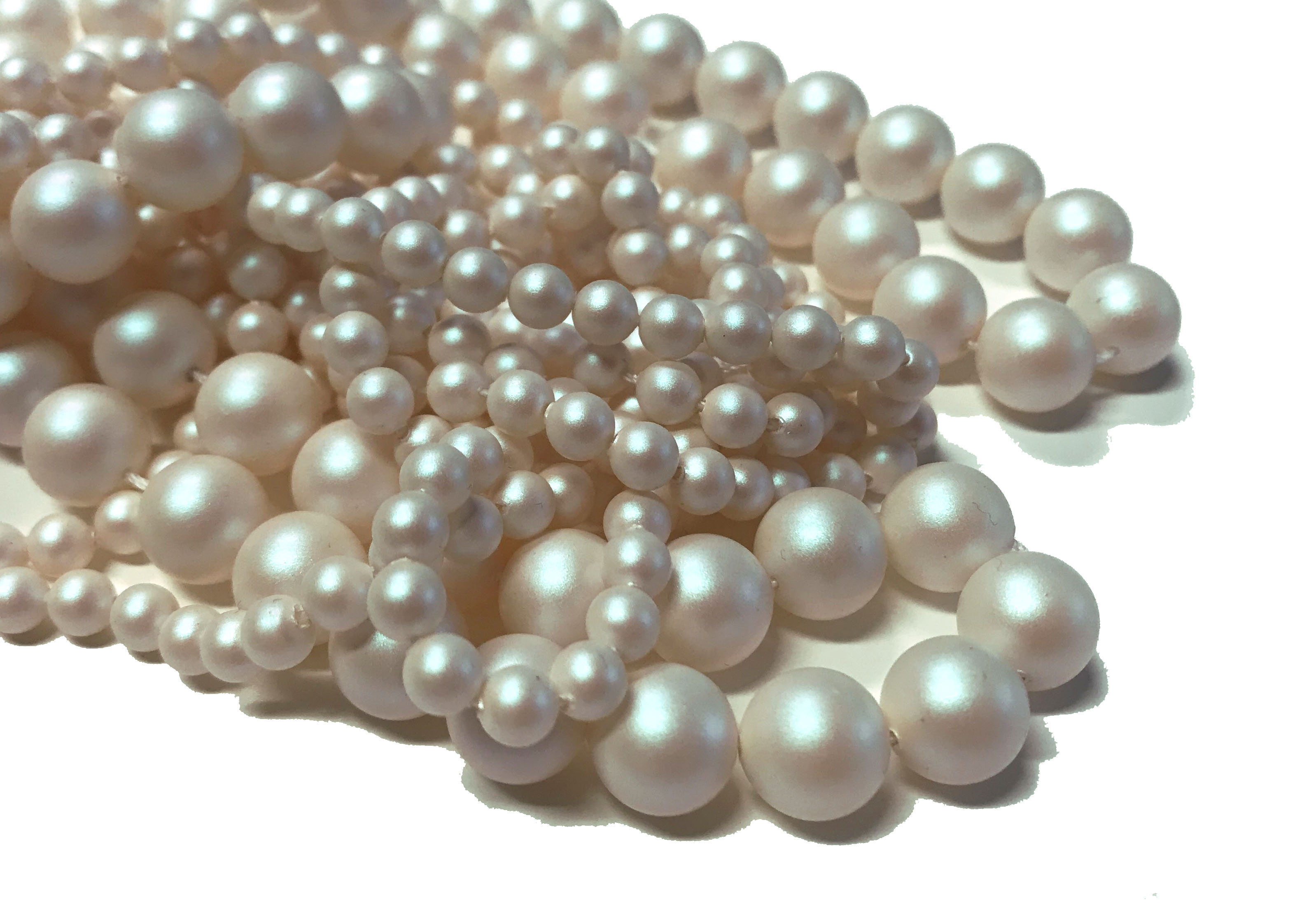 Swarovski Crystal Pearls CRYSTAL irid WHITE PEARL, Glaswachsperlen Glasperlen