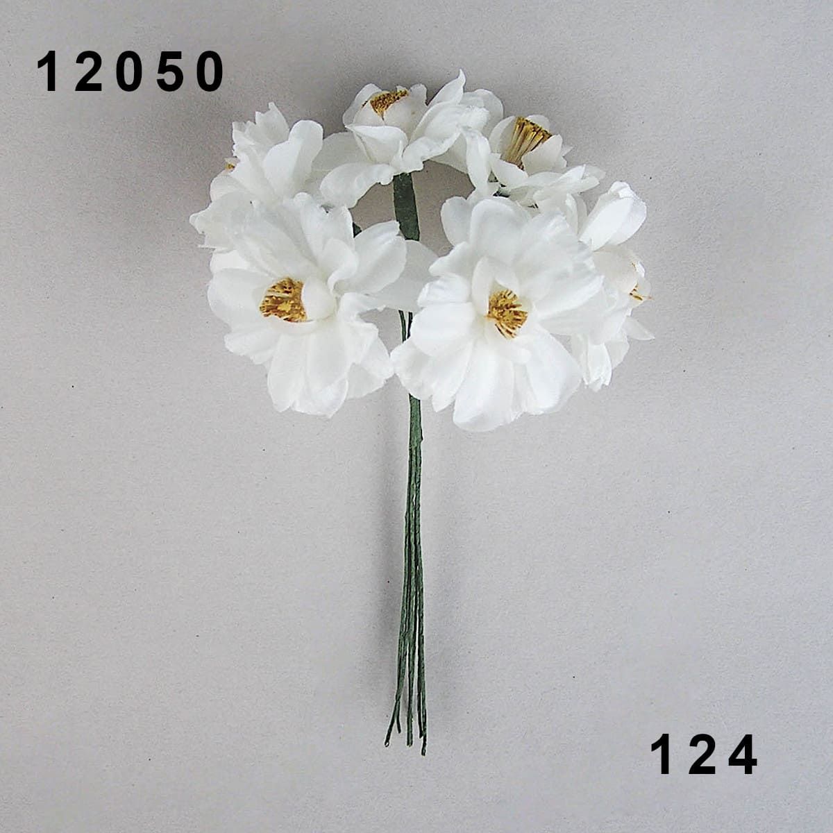 Azalee-Blüten auf Drahtstiel 6 Stück Azalee-Blüten auf Drahtstiel 6 Stück