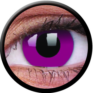 Kontaktlinsen Purple 0.00 Dpt. 2 Stück