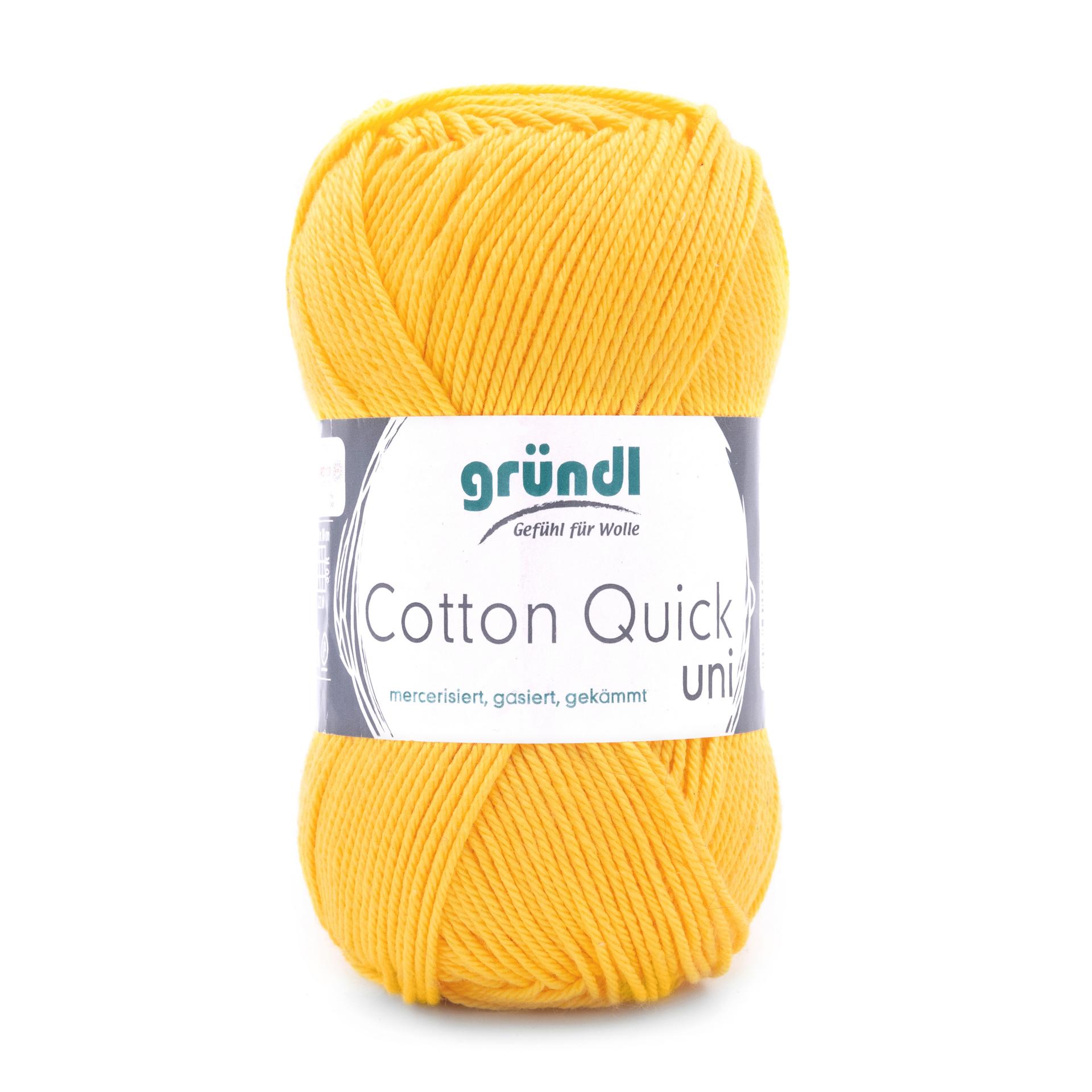 Cotton Quick uni, 100 % Baumwolle, 50g/125m