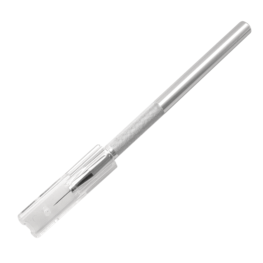 Perforierstift für Wachs, Schneidestift Aluminium 13cm Perforationsstift 