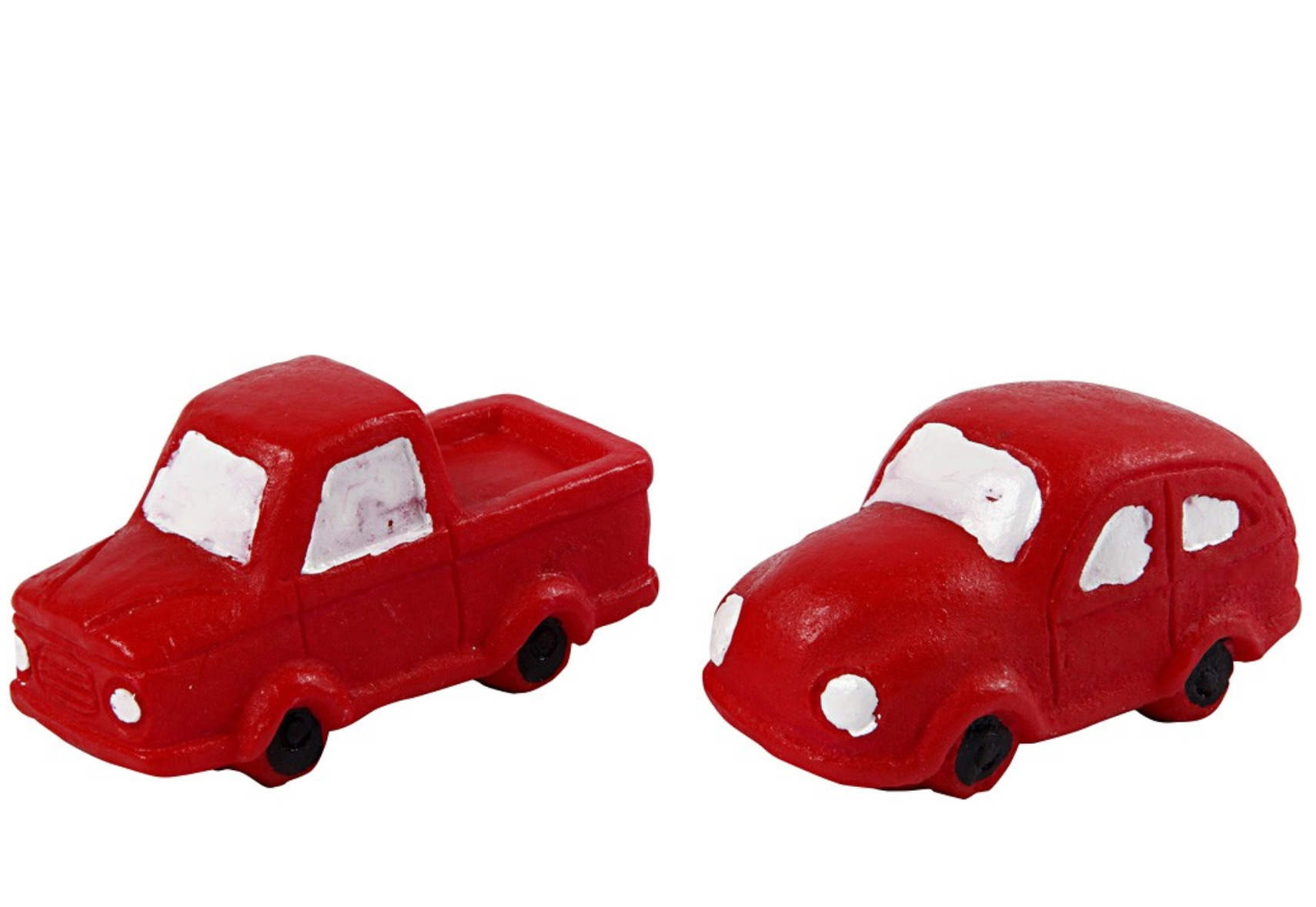 Miniatur Auto rot 2 Stück Modellauto