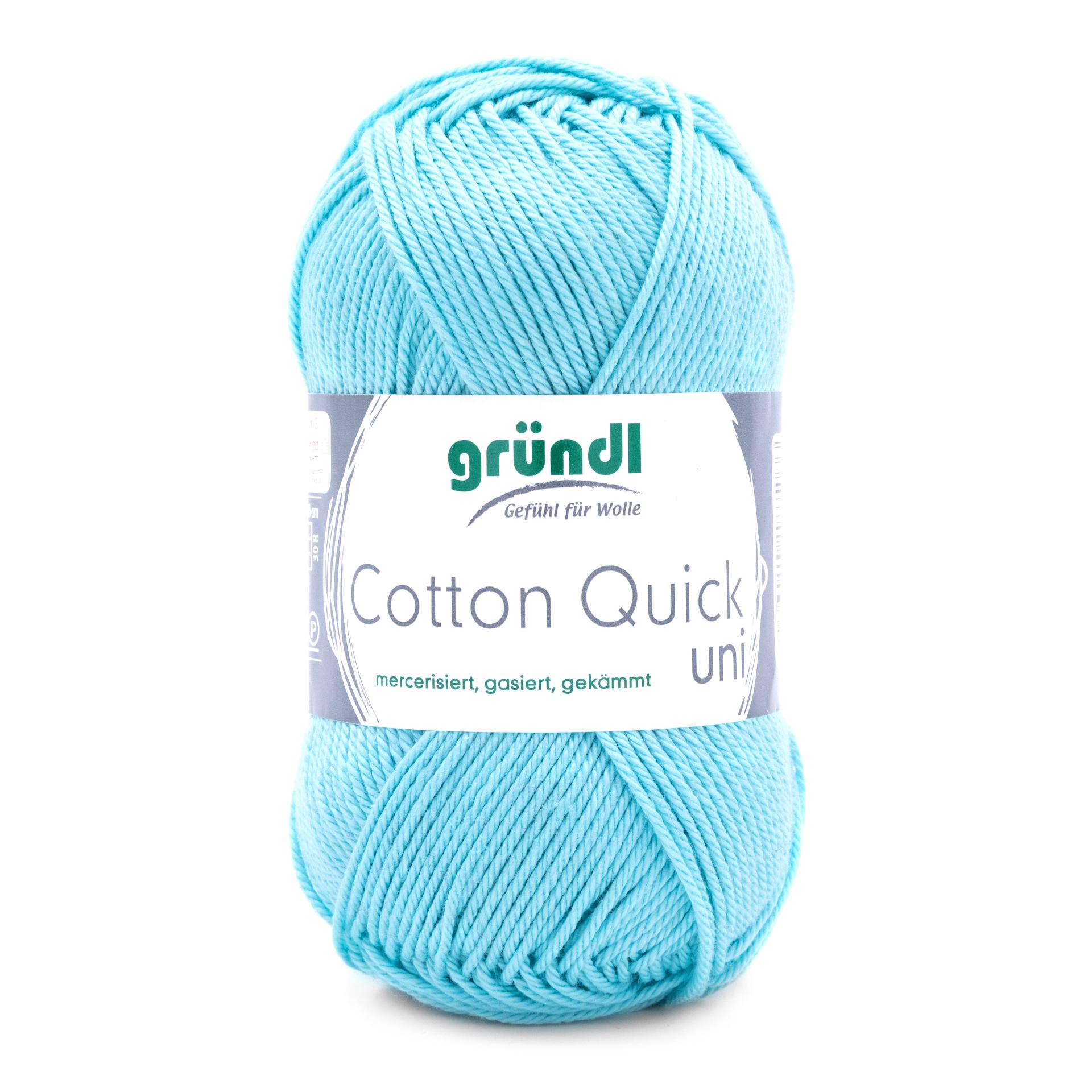 Cotton Quick uni, 100 % Baumwolle, 50g/125m