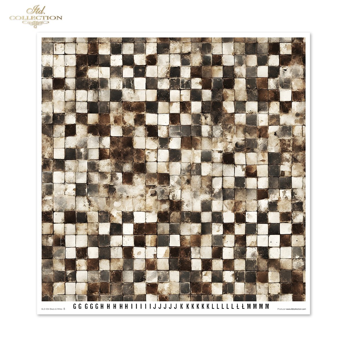 Scrapbooking Papierset Black & White 11 Bögen FSC Recycled 200g/m² Scrapbooking Papierset Black & White 11 Bögen FSC Recycled 200g/m²