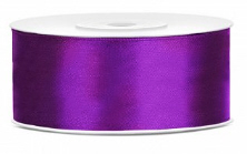 Rolle Satinband purple 25mm, 25m Rolle Satinband purple 25mm, 25m