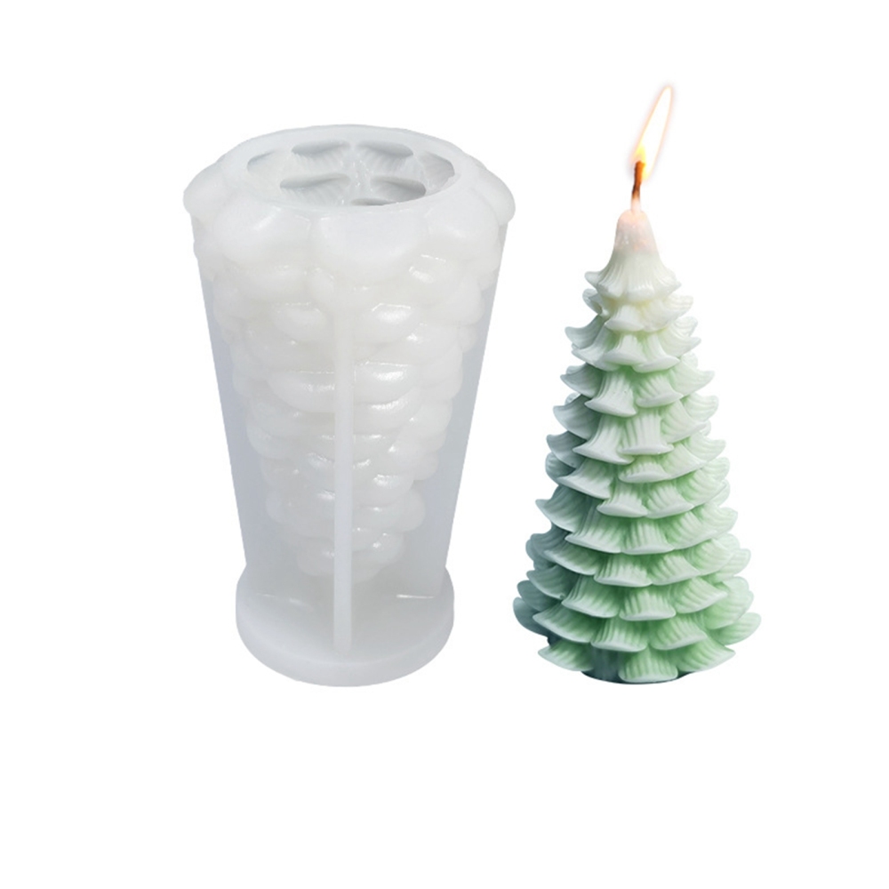 Silikon Gießform Tannenbaum 10x6cm