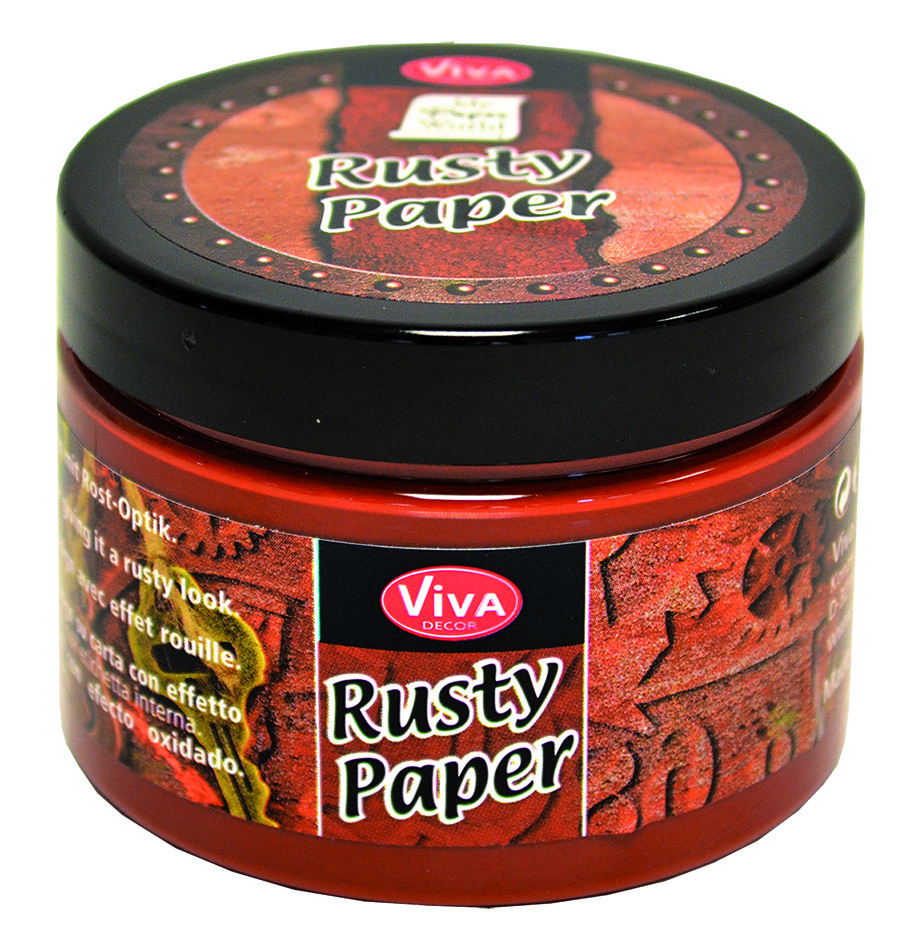 Viva Rusty Paper Farbe, 150 ml, Colorier- und Stempelfarbe