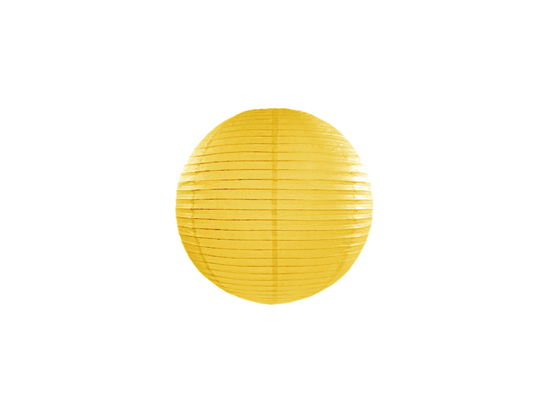 Papier-Laterne gelb Paper Lantern Lampion