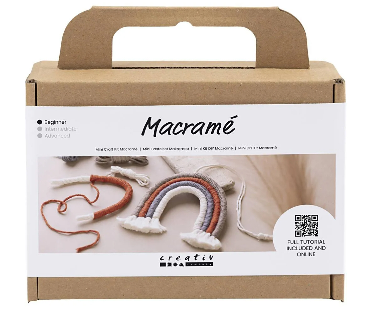 Mini Kreativ Set Macramé Regenbogen Mini Kreativ Set Macramé Regenbogen