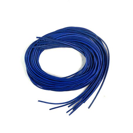 Lederband royalblau, 1m Lederriemen Lederschnur