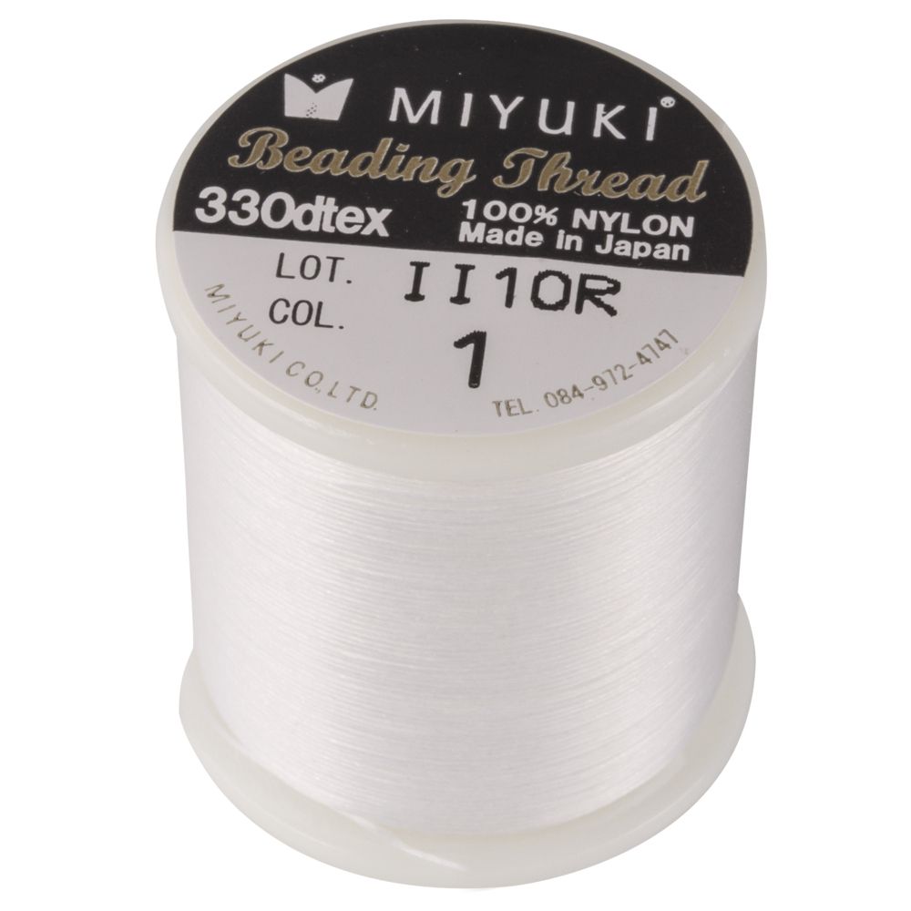 Aufreihgarn für Delica-Rocailles 0,27mm 50m Aufreihgarn für Delica-Rocailles 0,27mm 50m