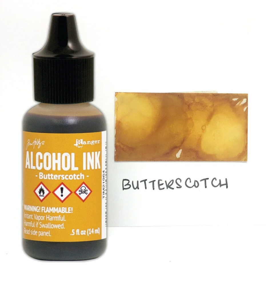 Alkoholtinte Ranger Tim Holtz Butterscotch 14ml Alkoholtinte Ranger Tim Holtz Butterscotch 14ml