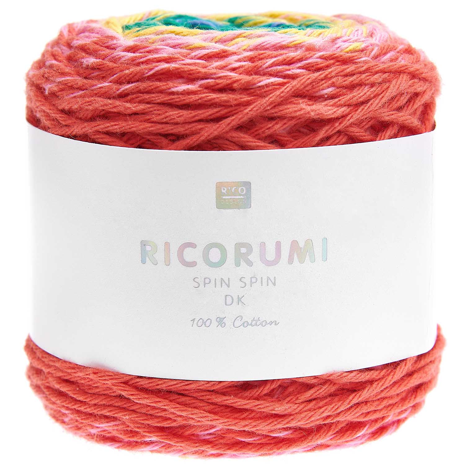 Ricorumi Spin Spin dk, Farbverlauf, 50g, 100 % Baumwolle