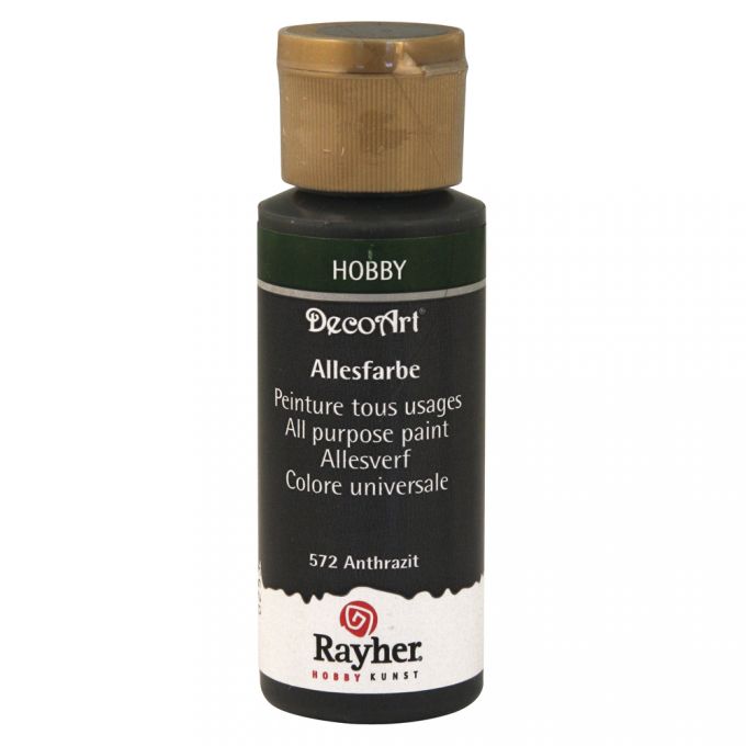 Rayher Allesfarbe, 59ml  DecoArt Bastelfarbe Acrylfarbe Hobbyfarbe