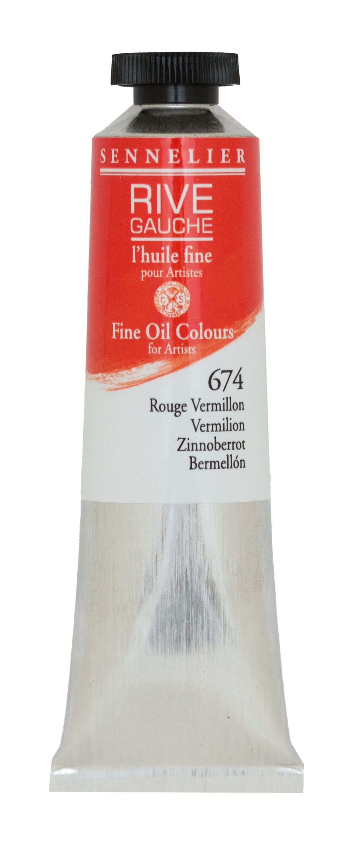 Sennelier RIVE Gauche ZINNOBERROT feine Ölfarbe 40 ml Sennelier RIVE Gauche ZINNOBERROT feine Ölfarbe 40 ml