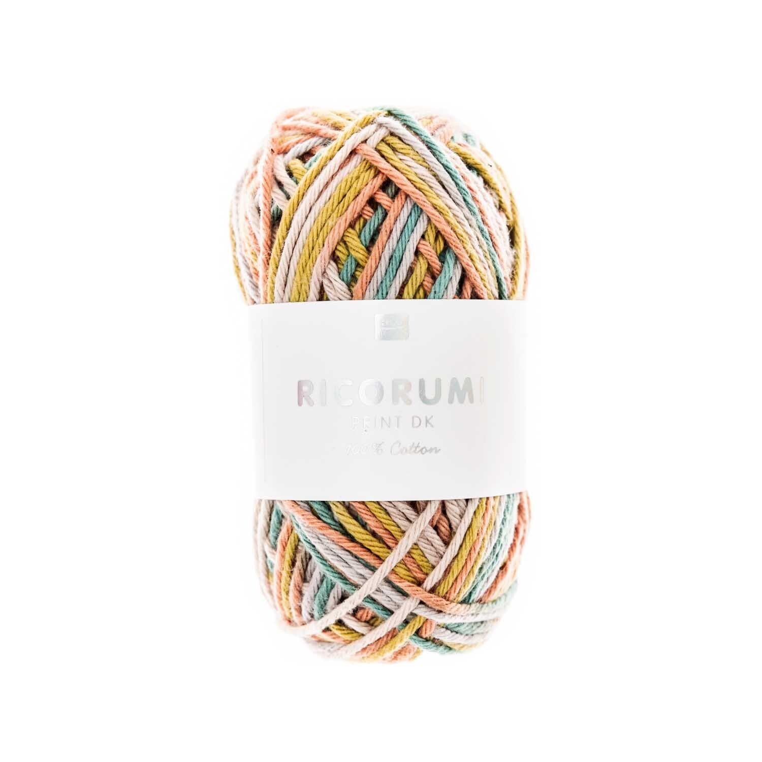 Creative Ricorumi Print BUNT MIX dk 100% Baumwolle 25g 60m