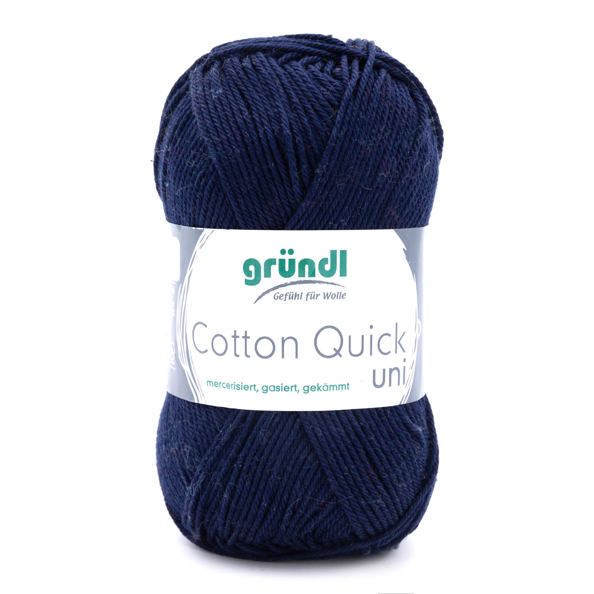 Cotton Quick uni, 100 % Baumwolle, 50g/125m