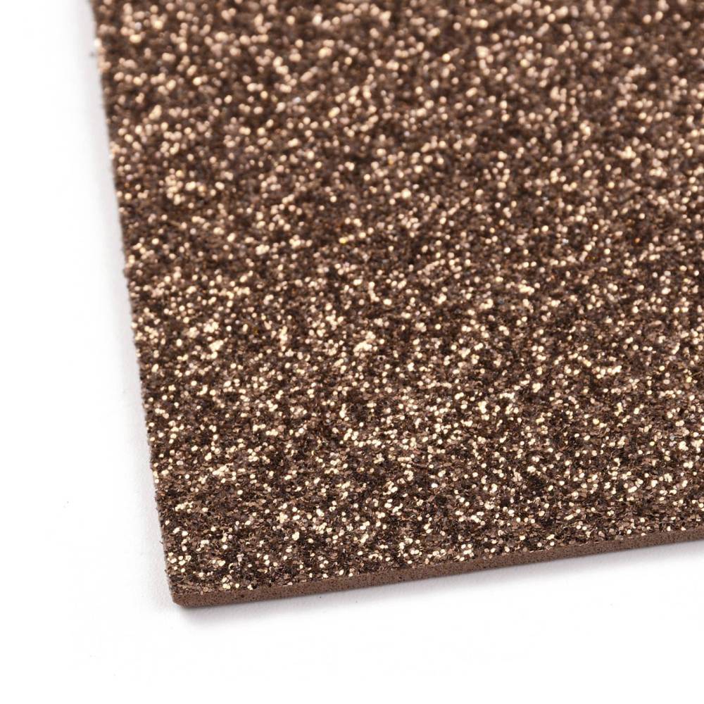 Moosgummi Glitter A4, 2mm 20x30cm, Glimmermoosgummi, per Stück