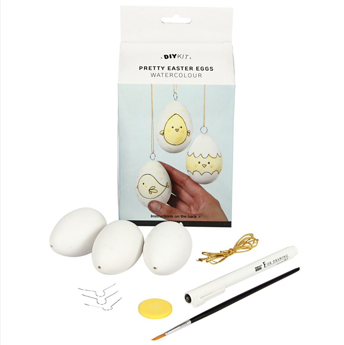 Osterbastelset "Pretty Easter Eggs" DIY Kit 