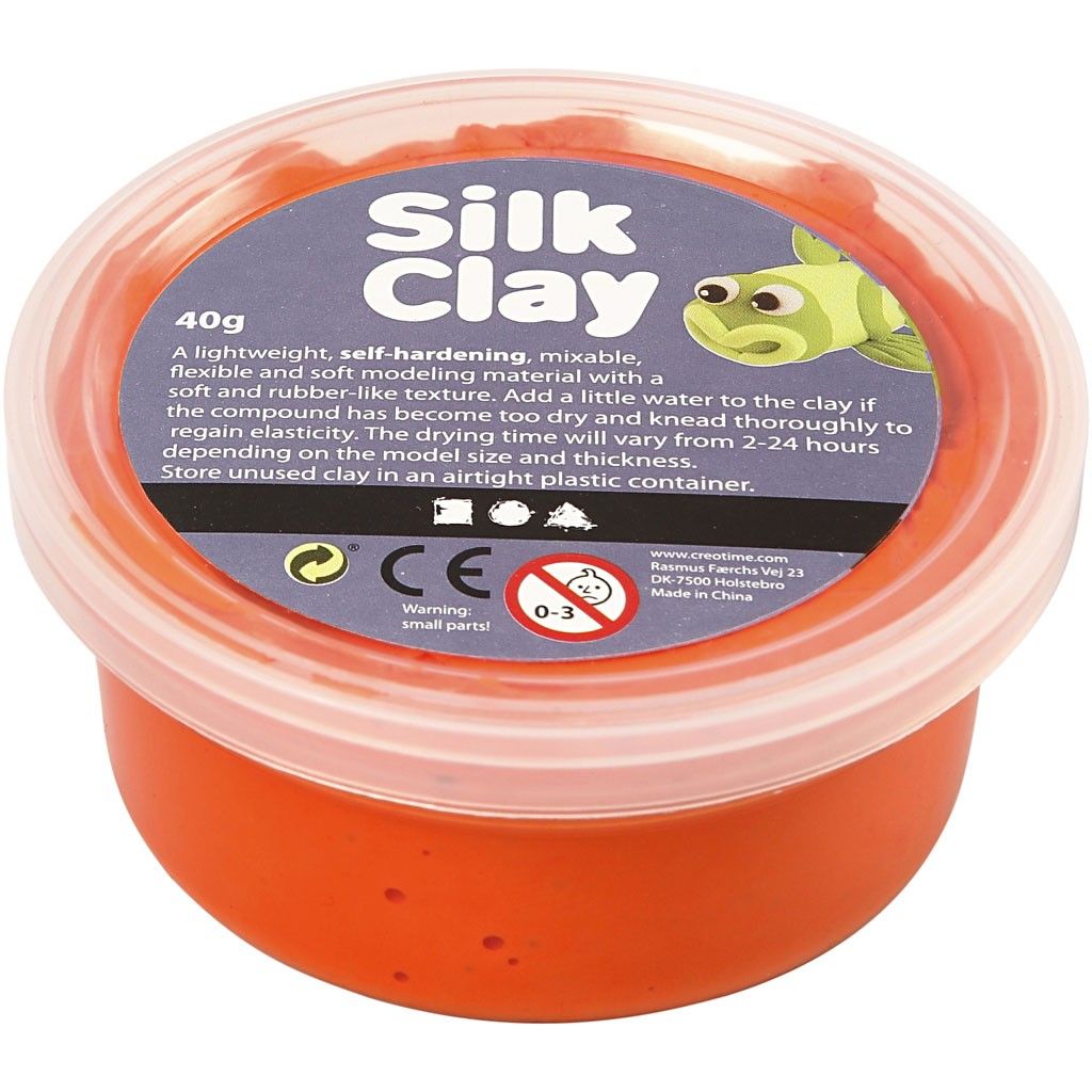 Silk Clay, lufttrocknende feine Modelliermasse, 40g Dose