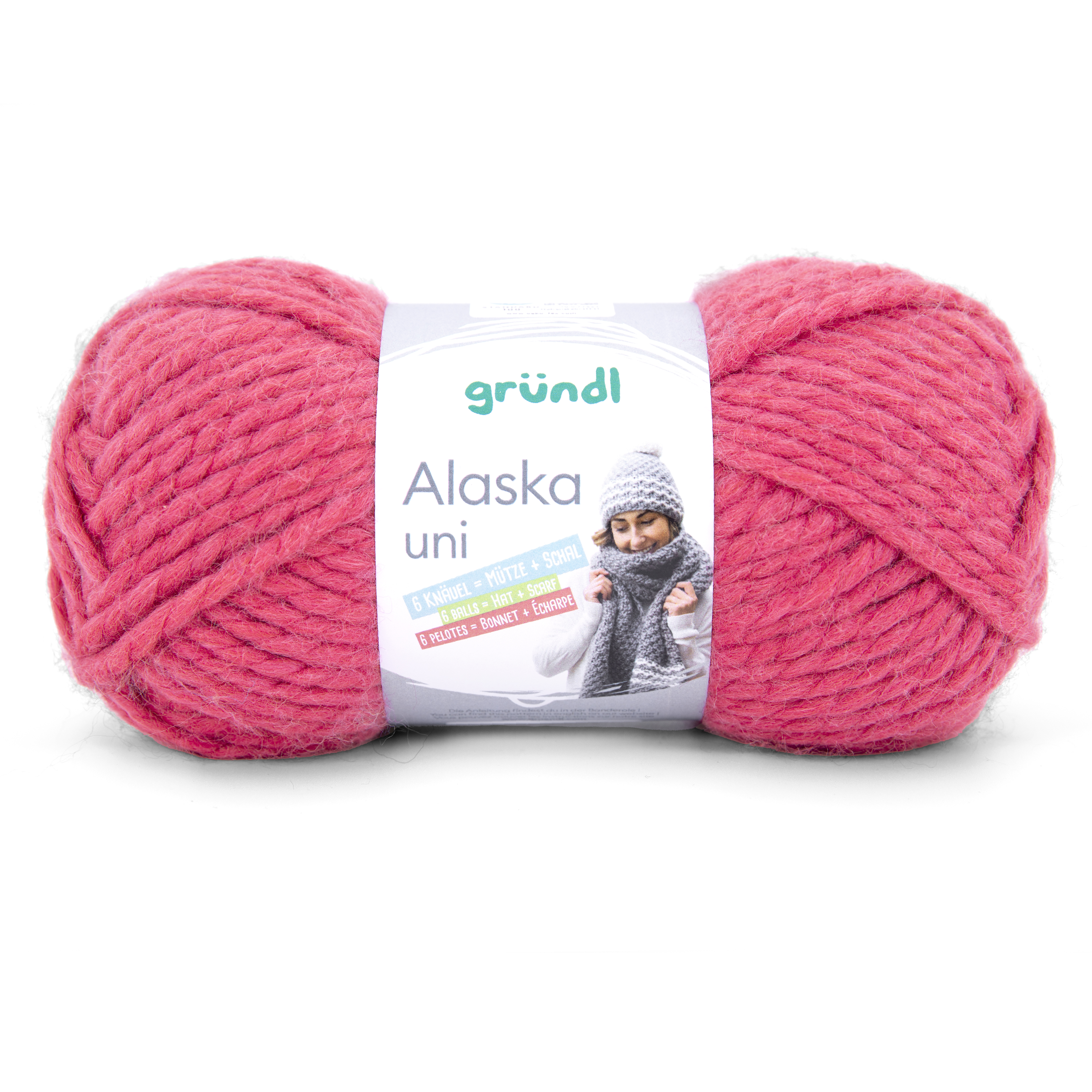 Gründl Alaska Wolle Uni HELLKORALL 100g 75m Gründl Alaska Wolle Uni HELLKORALL 100g 75m
