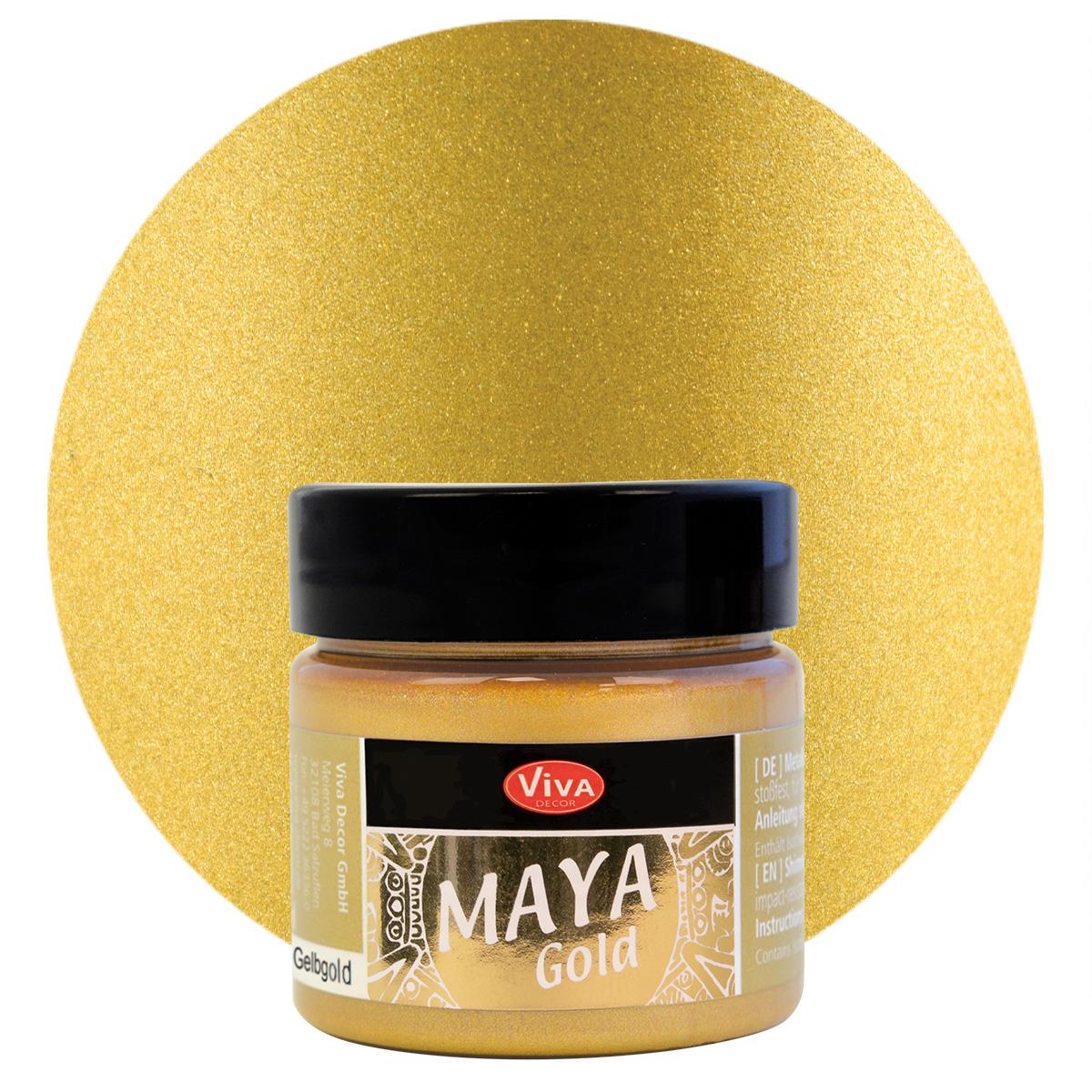  Maya Gold, 45ml  Metallicfarbe 