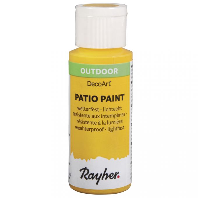 Patio Paint 59ml, Allwetterfarbe, Acrylfarbe für draußen, Außenbereichsfarbe