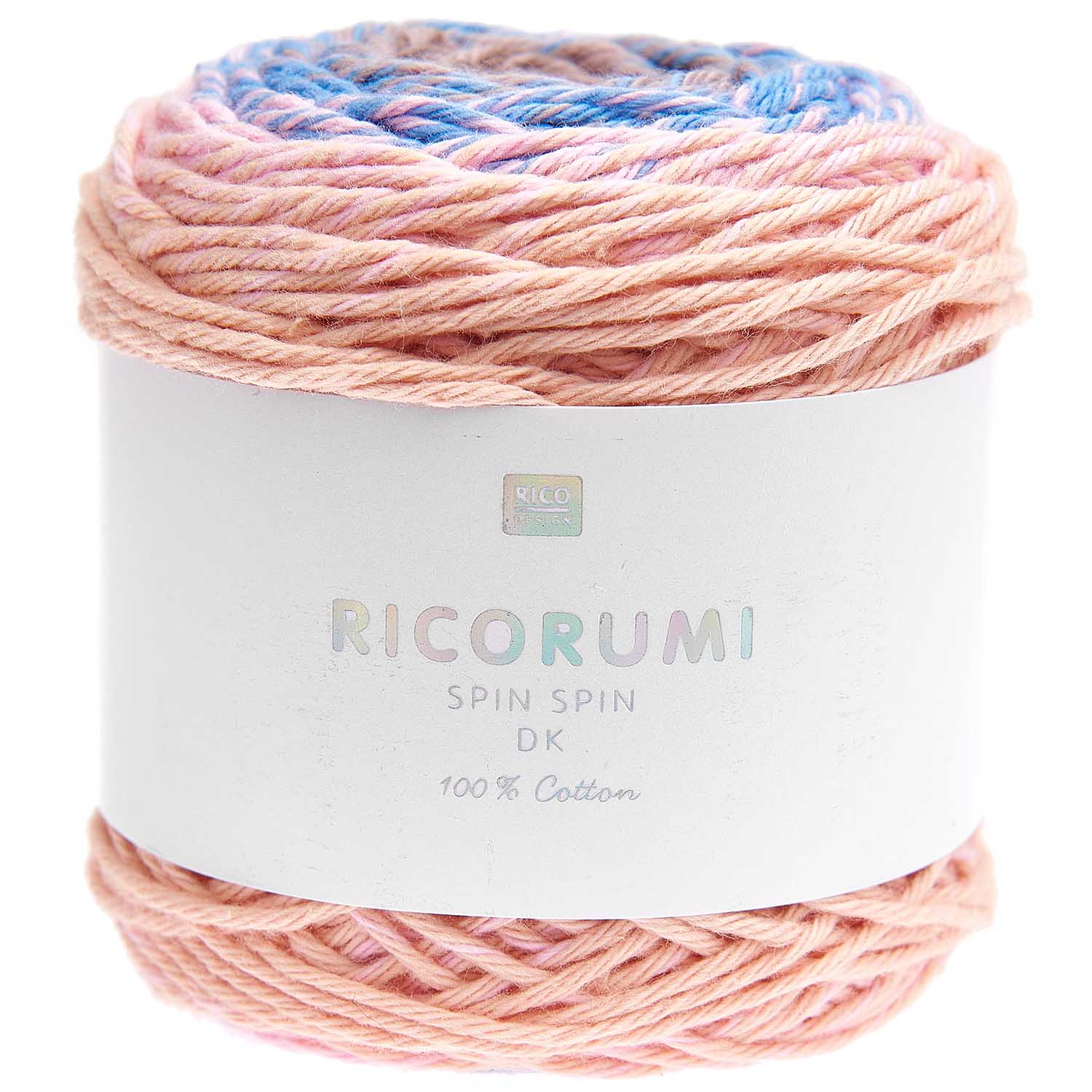 Ricorumi Spin Spin dk, Farbverlauf, 50g, 100 % Baumwolle