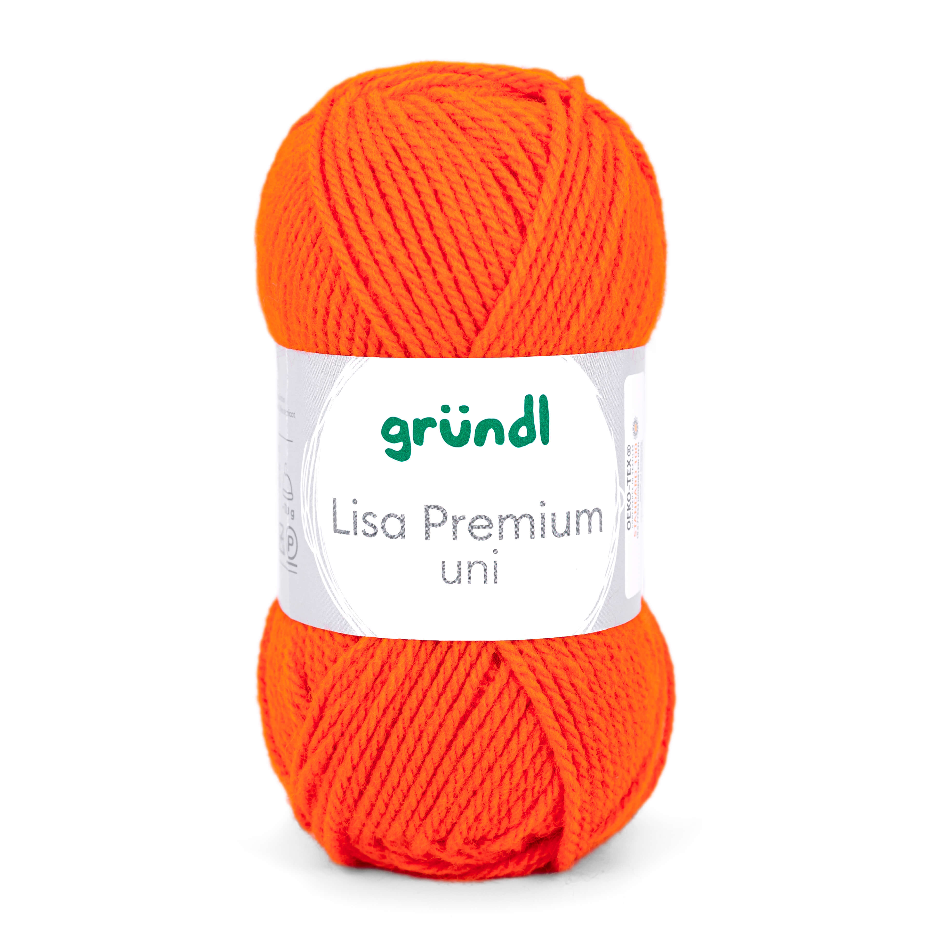 Lisa Premium uni 100 % Polyacryl 50g/133m Lisa Premium uni 100 % Polyacryl 50g/133m