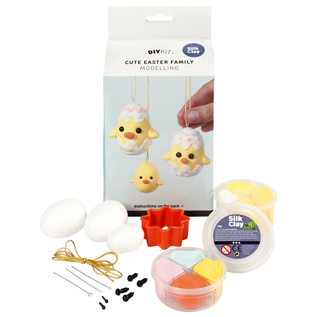 Osterbastelset "Cute Easter Family" DIY Kit 